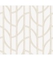 4172-82008 - Salvo Gold Curved Contours Wallpaper-Sea Salt by A Street