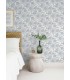 4172-27512 - Star Flower Blue Floral Trail Wallpaper-Sea Salt by A Street