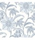 4172-27512 - Star Flower Blue Floral Trail Wallpaper-Sea Salt by A Street