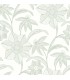 4172-27513 - Star Flower Light Green Floral Trail Wallpaper-Sea Salt by A Street