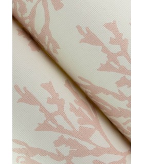 4172-82000 - Tortuga Pink Coral Weave Wallpaper-Sea Salt by A Street