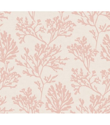 4172-82000 - Tortuga Pink Coral Weave Wallpaper-Sea Salt by A Street