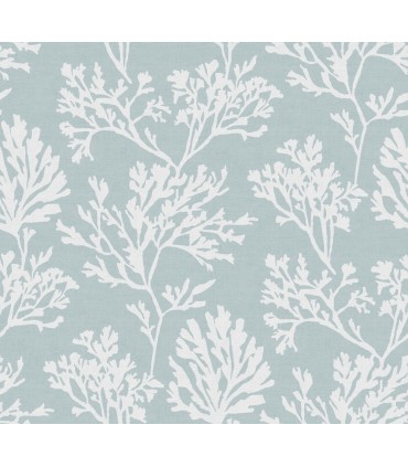 4172-82003 - Tortuga Sky Blue Coral Weave Wallpaper-Sea Salt by A Street