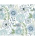ZM2892 - Artistic Bouquet Alpine & Leaf Wallpaper-Artisan Studio