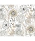 ZM2894 - Artistic Bouquet Neutral Wallpaper-Artisan Studio