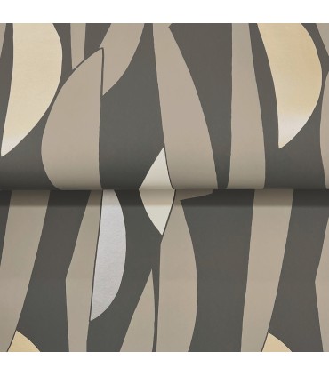 ZM2826 - Balance Carbon & Graphite Wallpaper-Artisan Studio