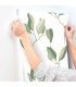 ZM2872 - Brushwork Branches Leaf & Green Wallpaper-Artisan Studio