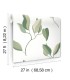 ZM2872 - Brushwork Branches Leaf & Green Wallpaper-Artisan Studio