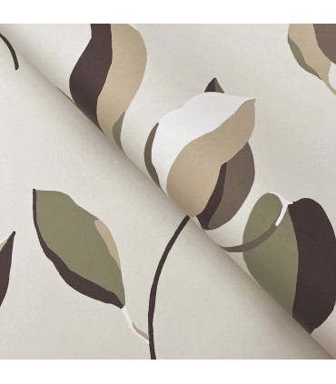 ZM2875 - Brushwork Branches Violet Wallpaper-Artisan Studio