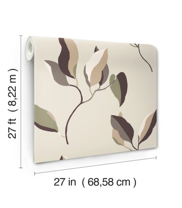 ZM2875 - Brushwork Branches Violet Wallpaper-Artisan Studio