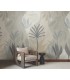 ZM2848M - Chambord Gardens Graphite & Carbon Wall Mural-Artisan Studio