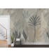 ZM2848M - Chambord Gardens Graphite & Carbon Wall Mural-Artisan Studio