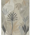 ZM2848M - Chambord Gardens Graphite & Carbon Wall Mural-Artisan Studio
