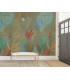 ZM2847M - Chambord Gardens Leaf & Olive Wall Mural-Artisan Studio