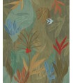 ZM2847M - Chambord Gardens Leaf & Olive Wall Mural-Artisan Studio