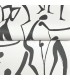 ZM2831 - Joyful Dancers Carbon Black Wallpaper-Artisan Studio