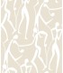 ZM2834 - Joyful Dancers Neutral Wallpaper-Artisan Studio