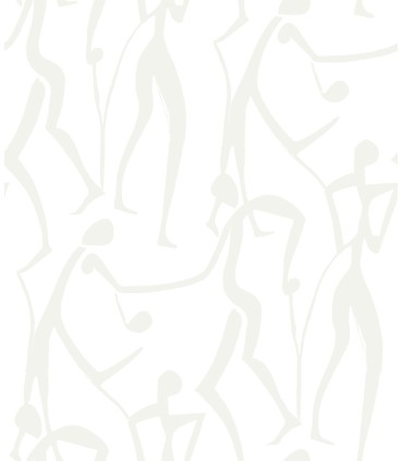 ZM2833 - Joyful Dancers Pearl Wallpaper-Artisan Studio