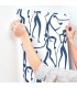 ZM2832 - Joyful Dancers Navy Wallpaper-Artisan Studio