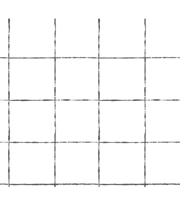 ZM2854 - La Vitre Plaid Carbon Black Wallpaper-Artisan Studio