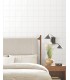 ZM2855 - La Vitre Plaid Ivory Wallpaper-Artisan Studio