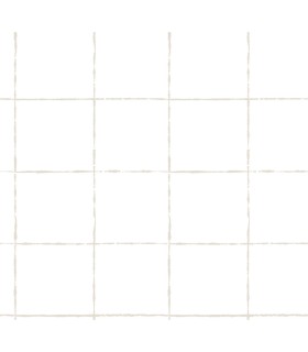 ZM2855 - La Vitre Plaid Ivory Wallpaper-Artisan Studio