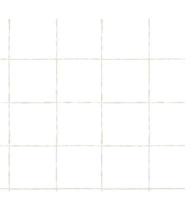 ZM2855 - La Vitre Plaid Ivory Wallpaper-Artisan Studio