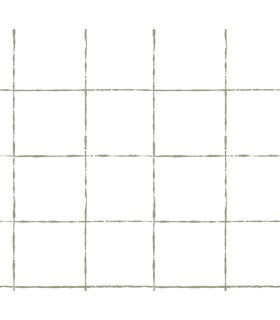 ZM2852 - La Vitre Plaid Leaf Wallpaper-Artisan Studio