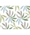 ZM2813 - Little Garden Alpine & Sky & Silver Wallpaper-Artisan Studio