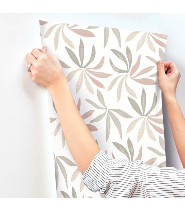 ZM2814 - Little Garden Nude & Blush Wallpaper-Artisan Studio