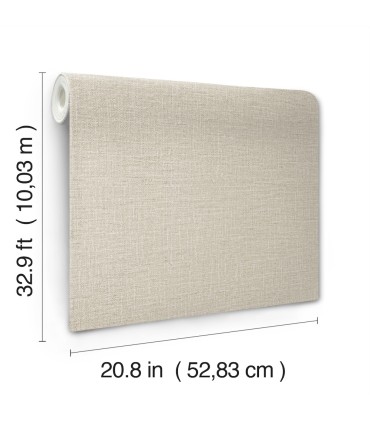 SI26142 - Loom Warm Grey Wallpaper-Artisan Studio