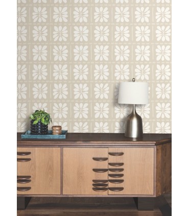 ZM2808 - Mimosa Fleur Neutral Wallpaper-Artisan Studio