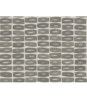 ZM2865 - Modernist Motif Carbon Black Wallpaper-Artisan Studio
