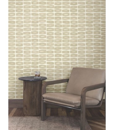 ZM2864 - Modernist Motif Linseed Oil Wallpaper-Artisan Studio