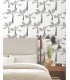 ZM2838 - Painted Oasis Carbon & Graphite Wallpaper-Artisan Studio