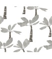 ZM2838 - Painted Oasis Carbon & Graphite Wallpaper-Artisan Studio