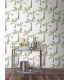 ZM2839 - Painted Oasis Leaf Green Wallpaper-Artisan Studio