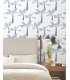 ZM2837 - Painted Oasis Ultramarine Wallpaper-Artisan Studio