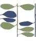 ZM2801 - Sculpted Vines Alpine & Blue Wallpaper-Artisan Studio