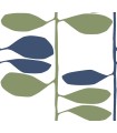 ZM2801 - Sculpted Vines Alpine & Blue Wallpaper-Artisan Studio