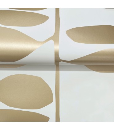 ZM2803 - Sculpted Vines Gold Wallpaper-Artisan Studio