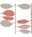 ZM2802 - Sculpted Vines Vermillion & Graphite Wallpaper-Artisan Studio