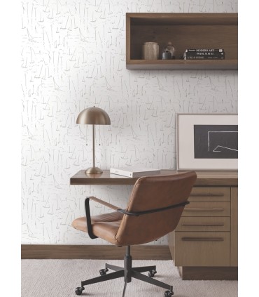 ZM2844 - Vermillion Coast Silver Wallpaper-Artisan Studio