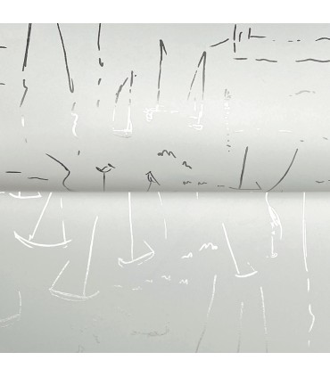 ZM2844 - Vermillion Coast Silver Wallpaper-Artisan Studio