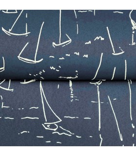 ZM2841 - Vermillion Coast Blue Wallpaper-Artisan Studio