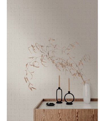SI25724 - Basketry Warm Grey Wallpaper-Signature Textures 3
