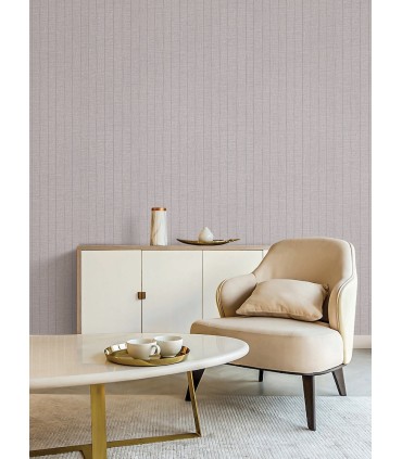 SI26127 - Cording Stripe Dove Grey Wallpaper-Signature Textures 3
