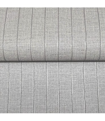 SI26127 - Cording Stripe Dove Grey Wallpaper-Signature Textures 3