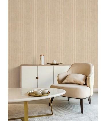 SI26122 - Cording Stripe Sienna Wallpaper-Signature Textures 3