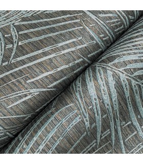 SI50610 - Della Palm Blue Multi Wallpaper-Signature Textures 3